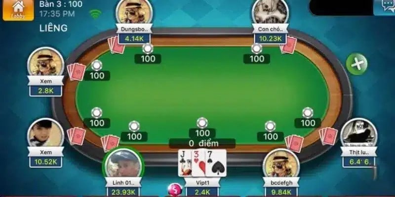 Hướng dẫn luật chơi Liêng tại Kubet